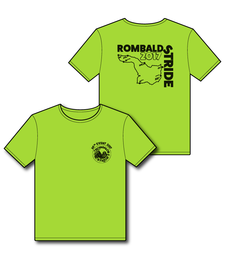Rombald's Stride t-shirts